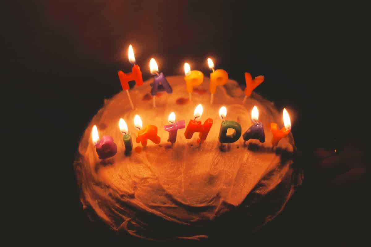 Do Motorcycle Helmets Expire? 6 Birthday cake with candles