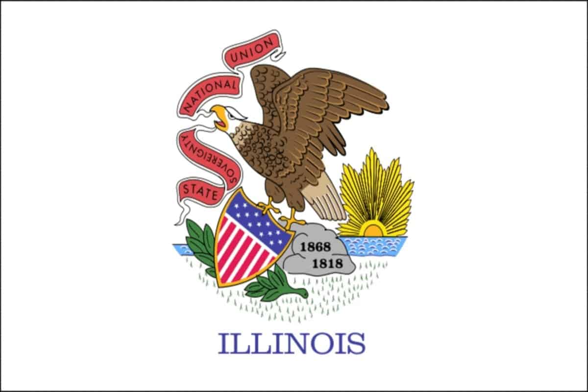 State flag of Illinois by Pixnio.com