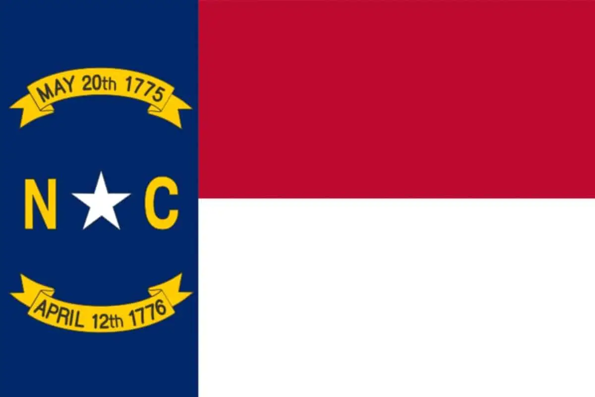 State flag of North Carolina by Pixnio.com