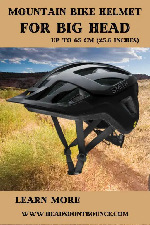 Pinterest Pin - Mountain bike helmet for big head