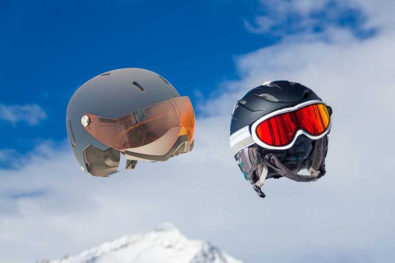 Ski Helmet Visor Vs Goggles