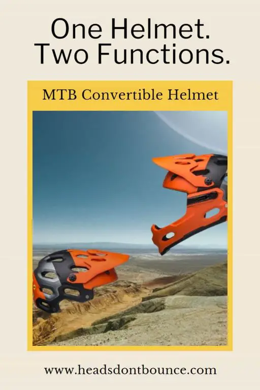 Pinterest Pin - MTB Convertible helmet