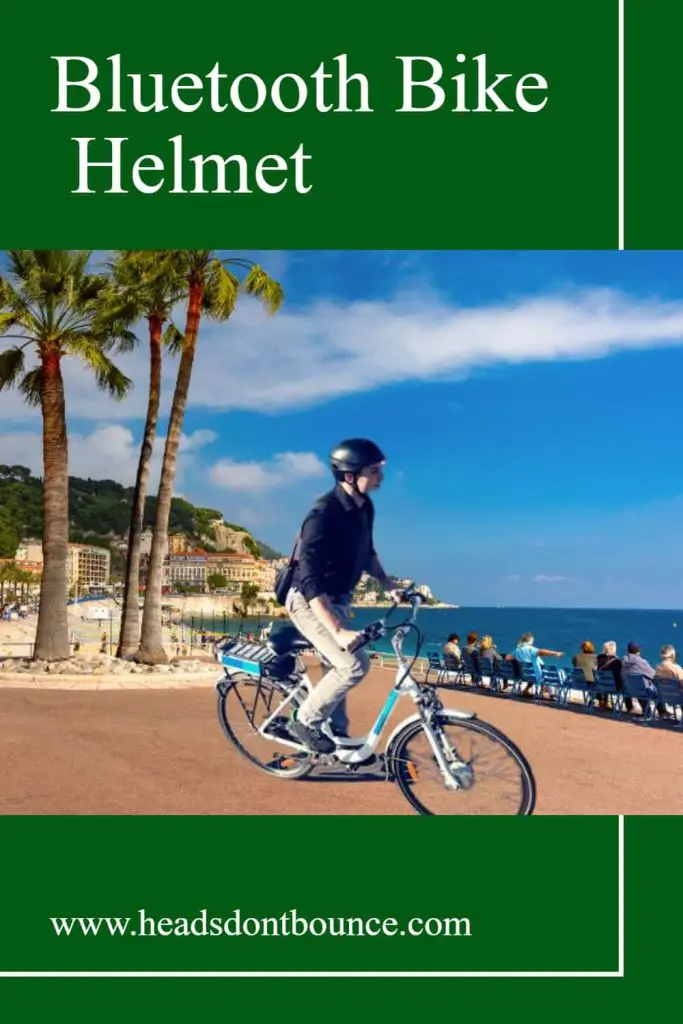 Pinterest Pin - Bluetooth bike helmet